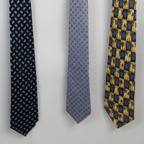 2 Jos A Bank and 1 Tommy Bahama Tie - Picture 2 of 4
